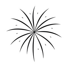 fireworks clipart vector