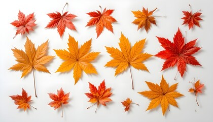 maple leaves background