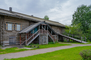 old wooden house