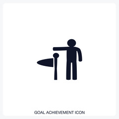 Goal Achievement Icon