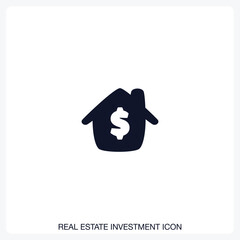 Real Estate Investment Icon