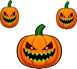 Halloween is not complete without a scary-faced pumpkin ready to decorate your porch. The scary smile of this pumpkin will make anyone who sees it shiver when the celebration arrives.