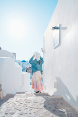 サントリーニの美しい風景