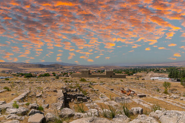 The wall of The Hattusa that is The capital of the Hittite Civilization, Corum