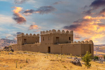 The wall of The Hattusa that is The capital of the Hittite Civilization, Corum