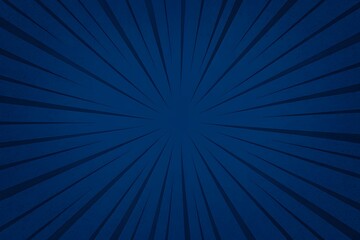 Dark blue abstract radial burst background with textured lines