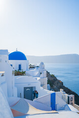 サントリーニの美しい風景