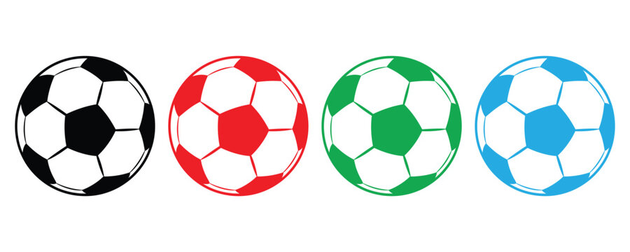 football icon set vector on white background. drawing, minimalist, isolated, style, soccer, design, illustration, vector, championship, symbol.