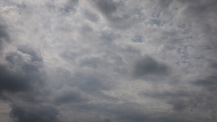 simple background, sky, clouds, sunset