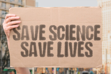 “Save Science  Save Lives” researchers rally to demand evidence-based policy and oppose...
