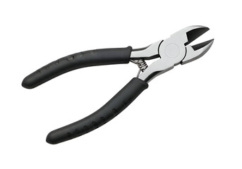 Obraz premium Close-up of a pair of black-handled metal snips.