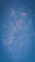 simple background, sky, clouds, sunset