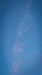 simple background, sky, clouds, sunset