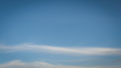 simple background, sky, clouds, sunset