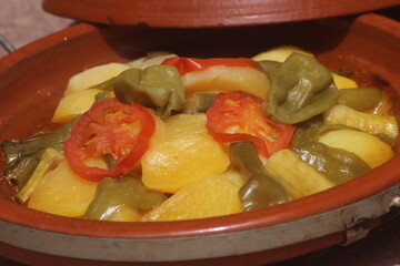 Moroccan Tajine Close-up, Traditional Moroccan Food