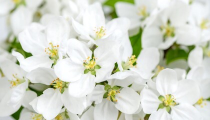 Close-up of white blossoms