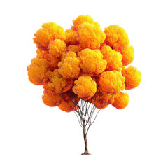 Vibrant autumnal tree