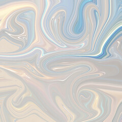 Creamy pastel abstract swirl in light blue, ivory, and blush. Calm and serene flowing design ideal for spa, wellness, or beauty themes. Calm, Swirl, Pastel, Abstract, Serenity