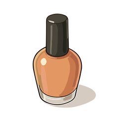 Liquid Foundation and Concealer Bottles - Skin Tone Makeup Vector Set