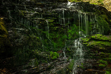 장전이깨계곡, 이끼폭포