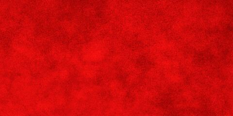Red background with grunge texture. Modern design with red paper. Red wall texture. Rough distressed gritty grunge.
