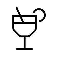 Drink Beverage and Refreshment Line Icons Set