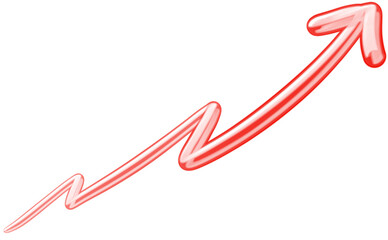 red arrow background