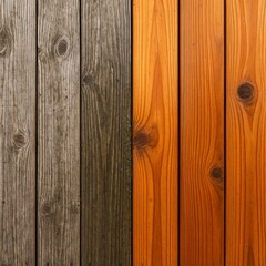 Wooden Deck Before and After Pressure Washing