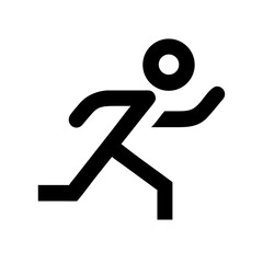 Running Fitness and Sport Line Icons Set 2