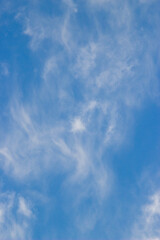 blue sky with clouds