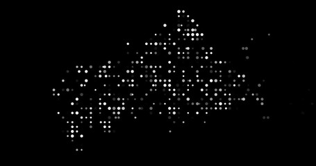 Generative Art Central African Dots