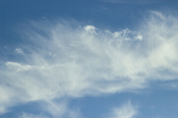 blue sky with clouds
