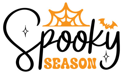 Spooky Season SVG design