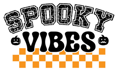 Spooky Vibes SVG design