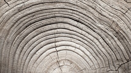 A close-up of tree rings, each representing the tree's age and growth, serves as a useful reference for home construction projects, making this stylish stock piece a great addition to design plans.