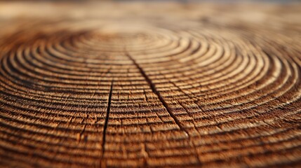 A close-up of tree rings, each representing the tree's age and growth, serves as a useful reference for home construction projects, making this stylish stock piece a great addition to design plans.