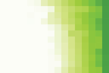 geometric mosaic pattern pixels green background vector illustration template web banner wallpaper poster