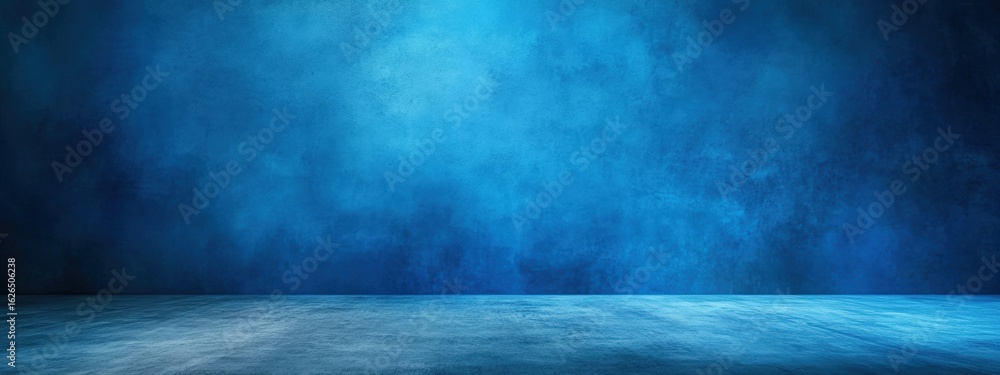 Aufkleber a smooth, textured blue background with a gradient effect, creating a serene and modern atmosphere, 
