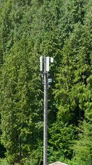 broadcasting antenna, internet, 5G, 4G, signal infrastructure.