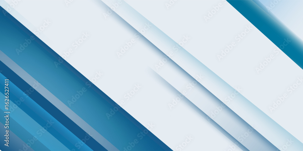 Poster blue abstract background with white color. abstract blue background with square shapes. modern simpl
