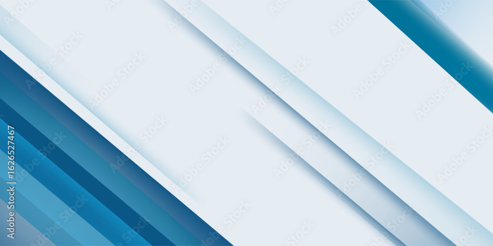 Poster blue abstract background with white color. abstract blue background with square shapes.