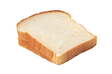 Slice of Bread Isolated on White Transparent Background