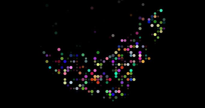 Futuristic UAE Dots in Motion