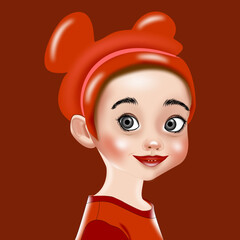 doll in red