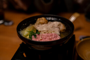 旅館の高級夕食