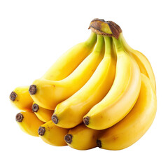 Bunch of ripe yellow bananas (1)