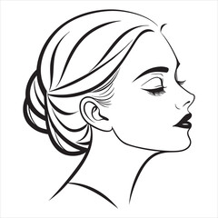 beauty-girl-face-silhouette-vector-
