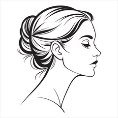 beauty-girl-face-silhouette-vector-