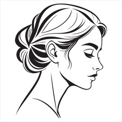 beauty-girl-face-silhouette-vector-