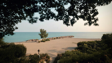 Lake Ontario and the Beach